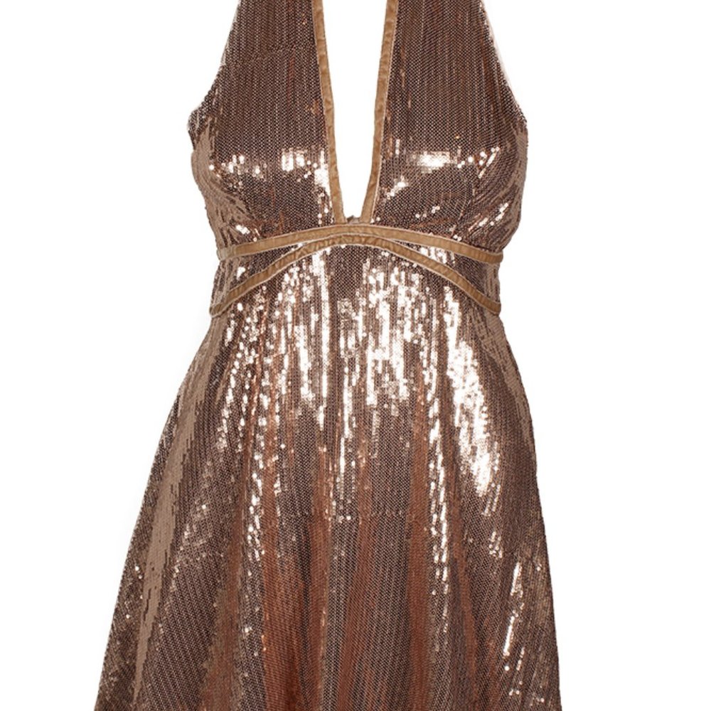 NWT - Free People Mini Dress Rose Color, Size 8 (equal size M) - Picture 5 of 5